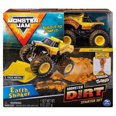 hot wheels monster jam launch and smash playset