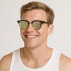 Anna-Kaci Half Frame Retro Style Daily Casual Polarized Sunglasses UV400 Protection - 2 of 4
