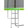 8ft Metal Trampoline Green Outdoor Trampoline Durable High-Quality Safety Net for Kids - 3 of 4