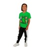 Youth Boys Minecraft 3 pc Hoodie Jogger T-shirt combo - 3 of 4