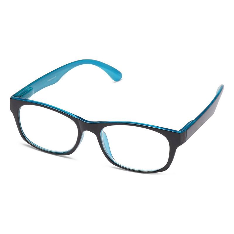 ICU Eyewear Screen Vision Rectangle Reading Glasses - Turquoise, 3 of 5