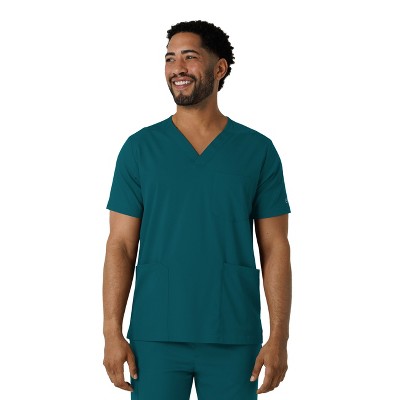 Wink Boundless Men's Multi Pocket V-Neck Scrub Top