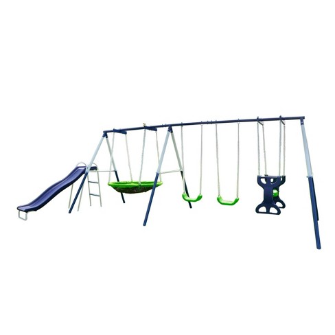 Sportspower Rosemead Metal Swing And Slide Set : Target