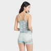 Women's Lace Camisole and Shorts Lingerie Set - Colsie™ - 2 of 4