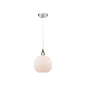 Athens - 1 Light Cord Hung Mini Pendant In Industrial Style-10.75 Inches Tall and 8 Inches Wide - 1 of 1