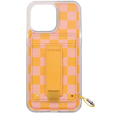 Walli Cases Check Me Out Magnetic Case with Wallet and Finger Strap