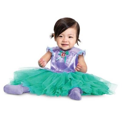 Baby The Little Mermaid Ariel Tutu Halloween Costume 6-12M