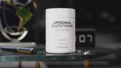 l glutathione usp monograph Codeage Liposomal Glutathione Vegan Capsules