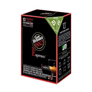 Caffe Vergnano Cremoso Coffee Nespresso Capsules 10ct - 1 of 4