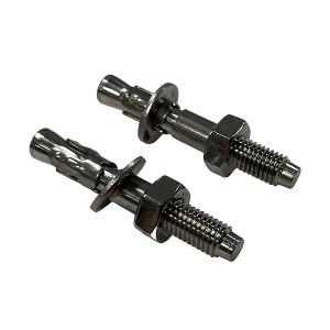 Amber Fight Gear M10x70mm SS304 Wedge Bolts, 25kN Strength, for Hard Rock Outdoor Use – Pack of 2. - 1 of 4