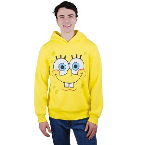 Nickelodeon SpongeBob SquarePants Adult Fleece Pullover Hoodie - 1 of 4