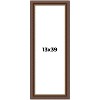 PosterPalooza | Panoramic Traditional Brown Picture Frame - UV Acrylic, Foam Board Backing, Hanging Hardware - 2 of 4