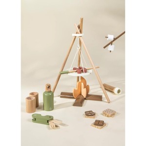 Coco Village - Wooden Camping Playset - 1 of 4