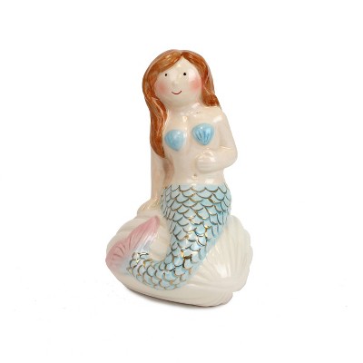 Beachcombers 5.5" CERAMIC MERMAID Figure Figurine