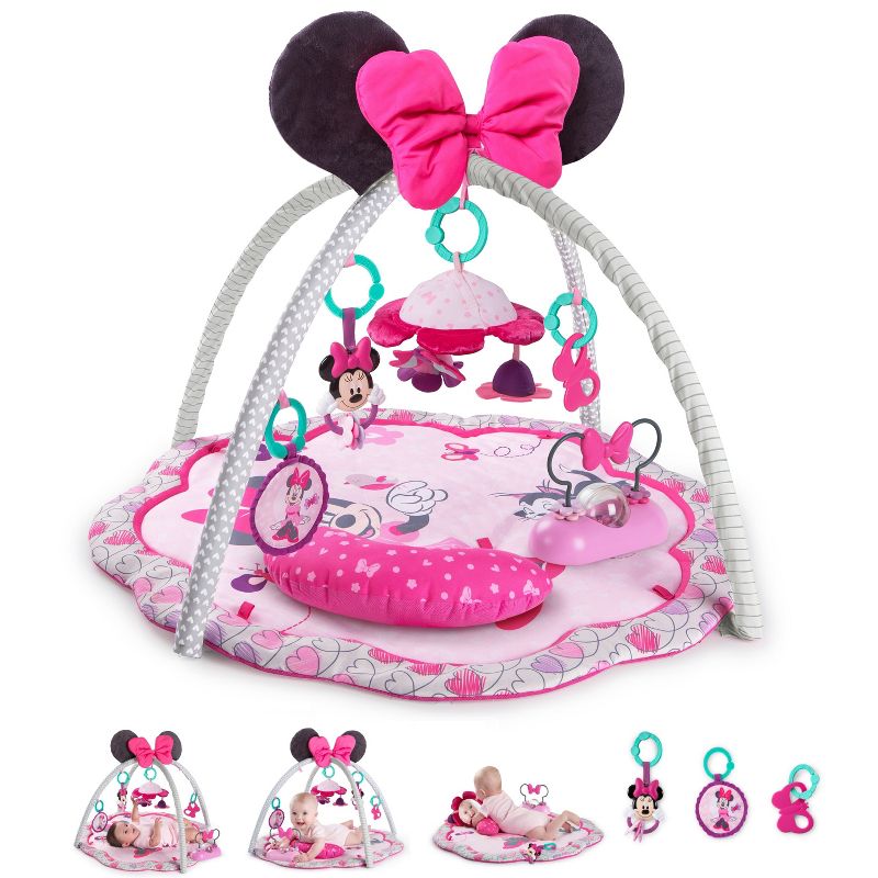 Disney Baby Bright Starts Minnie Mouse Garden of Fun Activity Center, 1 of 10