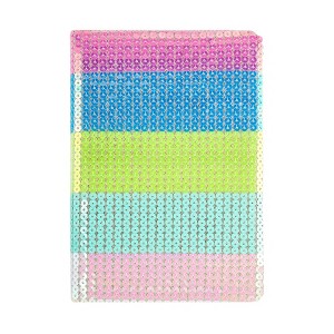 Lena + Liam 5"x7" Sequin Stripe Bound Journal - 1 of 3