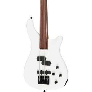 Rogue LX200BF Fretless Series III Electric Bass Guitar Pearl White - 1 of 4