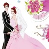 Slickblue Just Married Vinyl Wall Decals - Wedding & Home Décor Stickers for Newlyweds, Quick Peel & Stick Application - 3 of 3