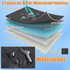 Unique Bargains PP Cotton 6 Layers Include 600D Oxford Cloth Dog Car Seat Covers 1 Set - 3 of 4