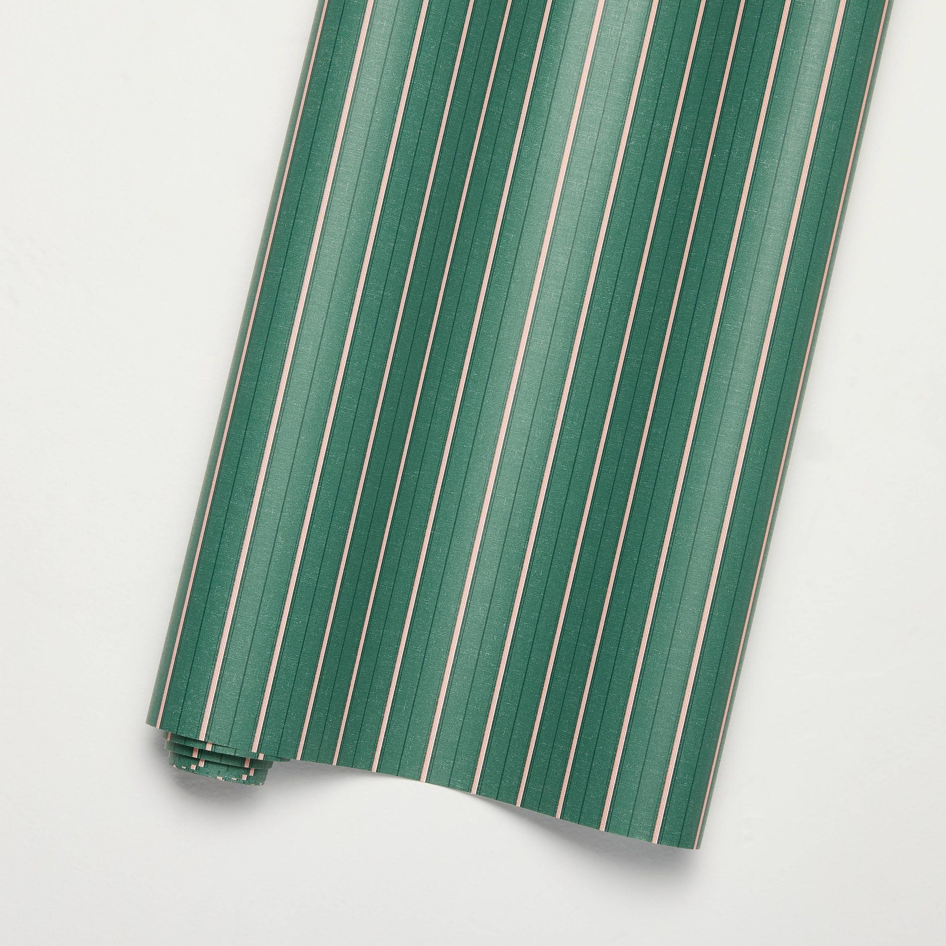12' Gift Wrap Green Striped - Hearth & Hand™ with Magnolia