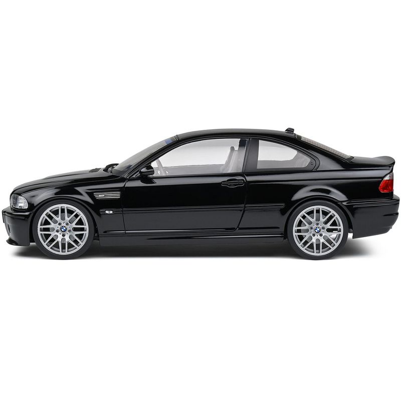 2003 BMW E46 CSL Black 1/18 Diecast Model Car by Solido, 3 of 6