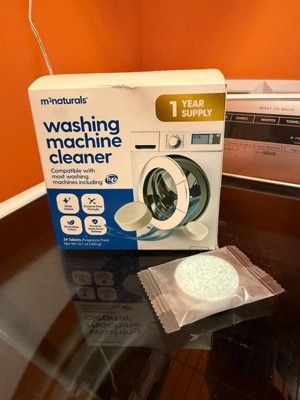 M3 Deep Cleaning Washing Machine Cleaner for Front & Top Load, 24