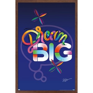 Trends International Jason Naylor - Dream Big Framed Wall Poster Prints - 1 of 4