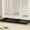 FURNIinspire Pet Crates And Houses Dog Crate Dogs Decorative Pet House For Large Medium Dogs, Indoor Double Door Dog Cage, White, 29.5"*43.3"43.3" - 2 of 4