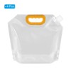 Unique Bargains Camping Hiking Plastic Collapsible Water Container Bags 4 Pcs - 3 of 4