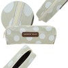Unique Bargains Pencil Case Large Capacity Dots Design for Office Organizer - 3 of 4