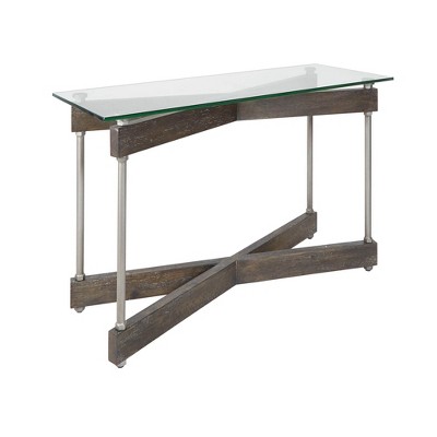 glass console table target