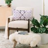 Amy Sia Tangier Purple Oblong Throw Pillow Purple - Deny Designs - 2 of 3