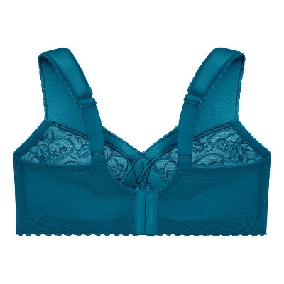 Glamorise Womens Magiclift Original Support Wirefree Bra 1000 Dark Teal ...