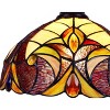 Chloe Lighting Adia Victorian Tiffany-Style Dark Bronze 3 Light Island Pendant 47" Wide - 4 of 4