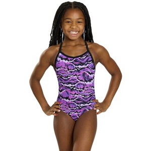 Sporti New Waves Thin Strap One Piece Swimsuit (22-40) - 1 of 4