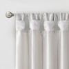 MAYEERTY 50x120" Twist Tab Lined Window Curtain Panel for Living Room Silver - 4 of 4
