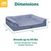 FurHaven Plush & Embossed Velvet Dreamer Orthopedic Sofa Pet Bed for Dogs and Cats - 2 of 4