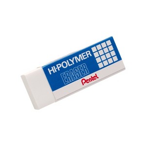 Pentel Hi-Polymer Eraser White ZEH-10 - 1 of 3