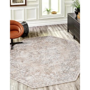 Unique Loom Portland Collection Area Rug - Canby - 1 of 4