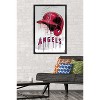Trends International MLB Los Angeles Angels - Drip Helmet 22 Framed Wall Poster Prints - 2 of 4