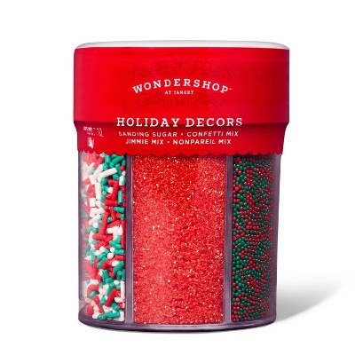 Holiday Decors 6 Cell Sprinkles - 7oz - Wondershop™