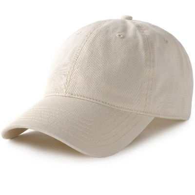 Nertpow Unisex Vintage Washed Unstructured Baseball Cap Washed Cotton Adjustable Dad Hat