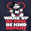 Boys' - Disney - Wake Up, Be Cool, Be Kind, Repeat Graphic Long Sleeve Fleece Sweatshirt - 2 of 4