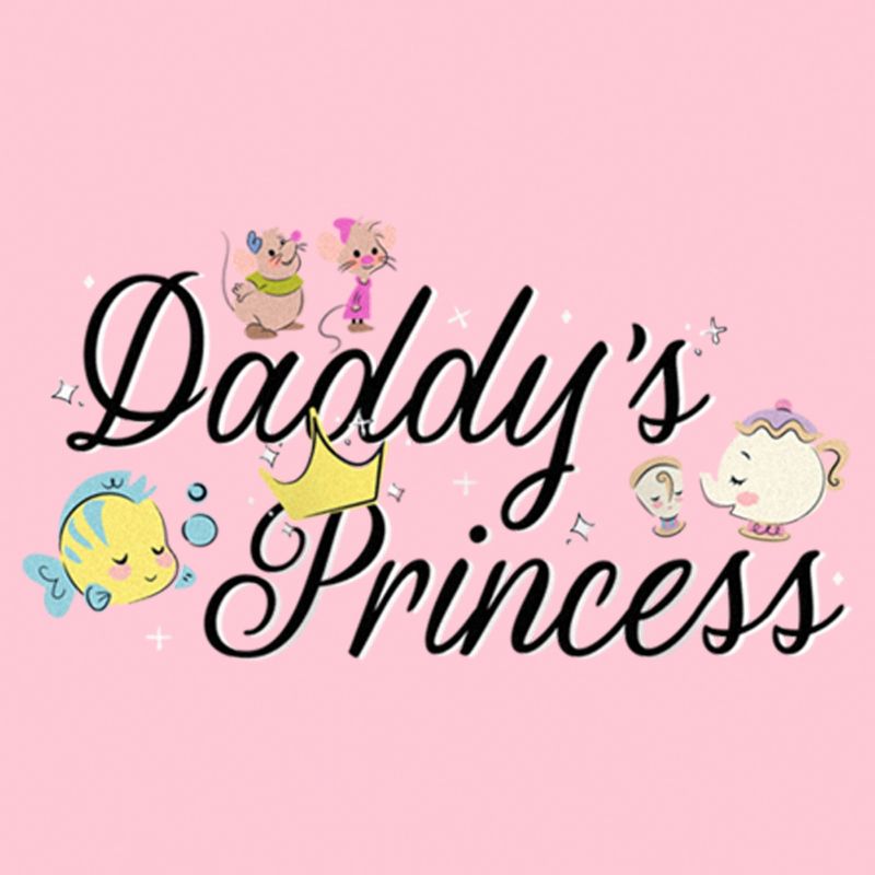 Girl's Disney Daddy's Princess T-Shirt, 2 of 5