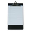 Saunders Aluminum Clipboard, 1" Clip Capacity, Holds 8.5" x 14" Sheets, Black - 2 of 4