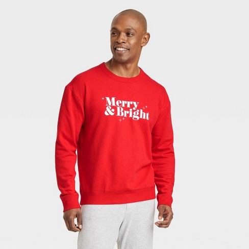 Men's Sweatshirt - Red - L