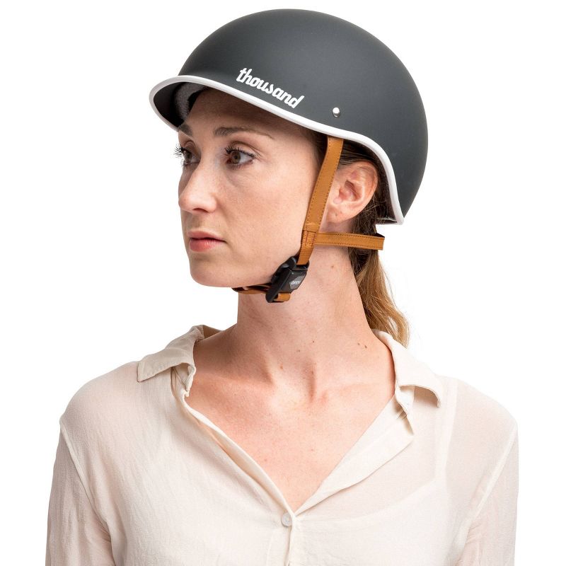 Thousand Cycling Adult Bike Helmet - Carbon Black M, 5 of 10