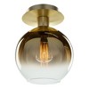 Artcraft Lighting Morning Mist 1 - Light Semi-Flush Mount in  Gold - 3 of 4