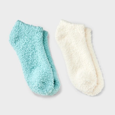Women's Marled 2pk Cozy Low Cut Socks - Auden™ 4-10