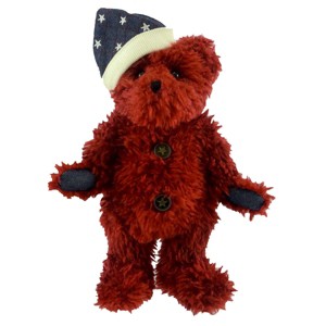Boyds Bears 10.0 Inch Liberty Q Spangler Patriotic Best Dressed Star Plush Figurines - 1 of 3